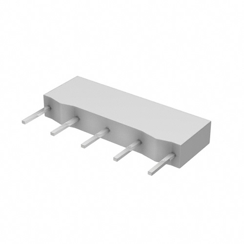 RES ARRAY 1.2K OHM 5 RES 6-SIP - MSP06A011K20GEJ